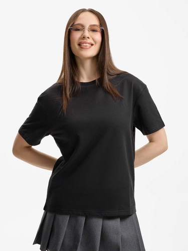 Футболка унисекс Durington, черная Футболка унисекс Durington, черная