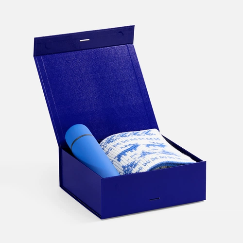 Коробка складная Rusetti, M, синяя Коробка складная Rusetti, M, синяя