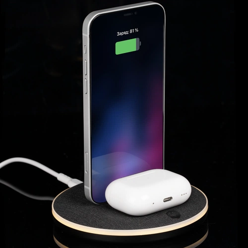 Универсальная зарядная станция Power Canvas, черная Универсальная зарядная станция Power Canvas, черная