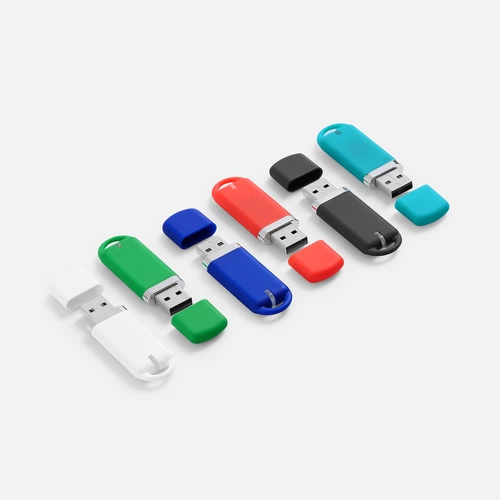 Флешка Memo, 8 Гб, бирюзовая Флешка Memo, 8 Гб, бирюзовая