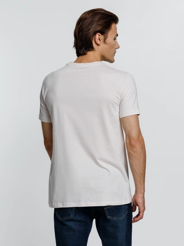 Футболка унисекс T-Bolka 160, молочно-белая Футболка унисекс T-Bolka 160, молочно-белая