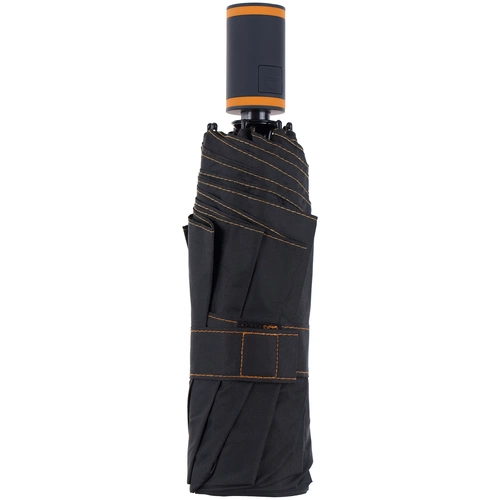 Зонт складной AOC Mini с цветными спицами, оранжевый Зонт складной AOC Mini с цветными спицами, оранжевый