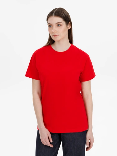 Футболка унисекс T-Bolka 180, красная Футболка унисекс T-Bolka 180, красная