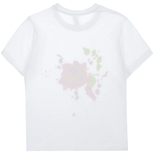 Футболка детская «Пятно Maker», белая Футболка детская «Пятно Maker», белая