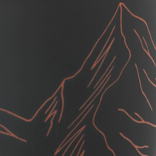 Кружка Surprise Touch с гравировкой «Горы», оранжевая Кружка Surprise Touch с гравировкой «Горы», оранжевая