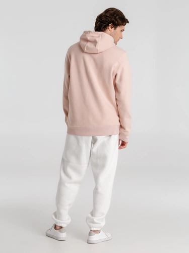 Толстовка с капюшоном унисекс King, розовая Толстовка с капюшоном унисекс King, розовая