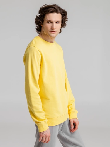 Свитшот унисекс BNC Inspire (Organic), желтый Свитшот унисекс BNC Inspire (Organic), желтый