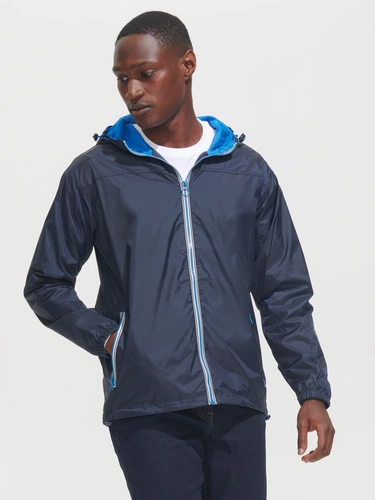 Ветровка Skate, черная с серым Ветровка Skate, черная с серым