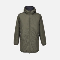 Куртка-парка унисекс Reverse, темный хаки