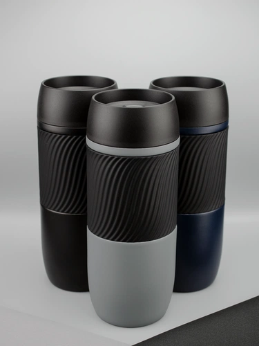 Термостакан Hub, черный Термостакан Hub, черный