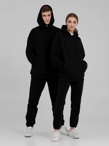 Худи Kulonga Oversize, черное Худи Kulonga Oversize, черное