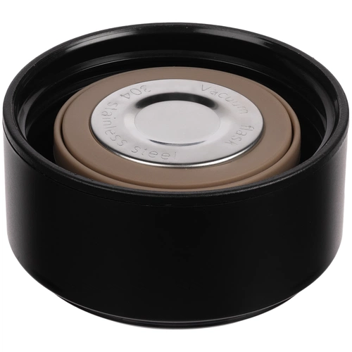 Смарт-бутылка с заменяемой батарейкой Long Therm, черная Смарт-бутылка с заменяемой батарейкой Long Therm, черная