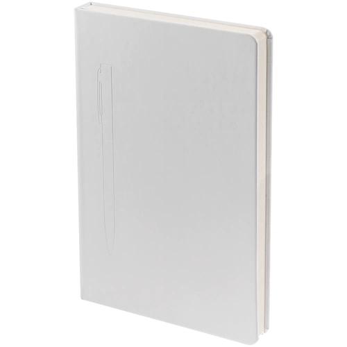 Ежедневник Magnet Shall, недатированный, белый Ежедневник Magnet Shall, недатированный, белый