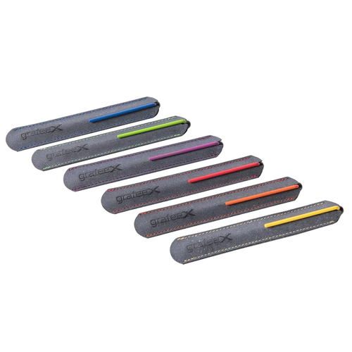 Карандаш GrafeeX в чехле, черный с синим Карандаш GrafeeX в чехле, черный с синим