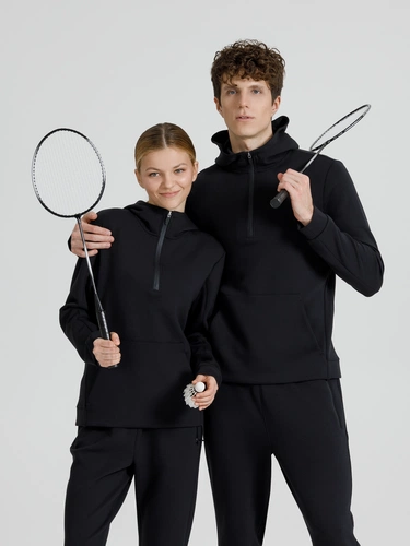 Набор для игры в бадминтон Gloucester, черно-серый Набор для игры в бадминтон Gloucester, черно-серый