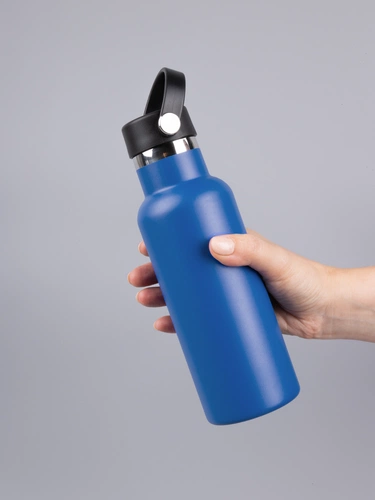 Термобутылка Bidon, синяя Термобутылка Bidon, синяя