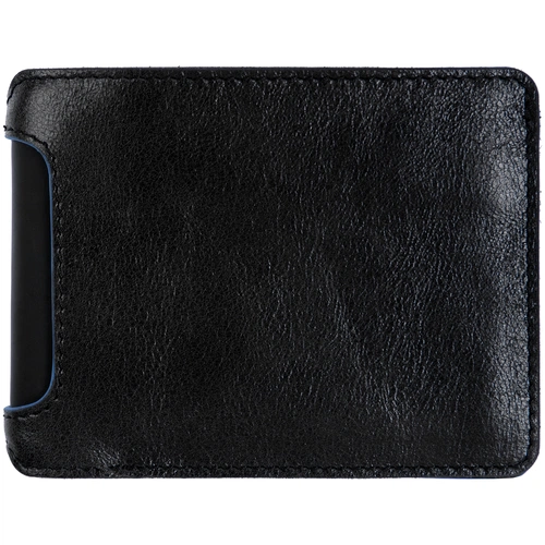 Портмоне Arrival, черное с синим Портмоне Arrival, черное с синим