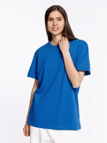 Футболка унисекс Streetwise, ярко-синяя Футболка унисекс Streetwise, ярко-синяя