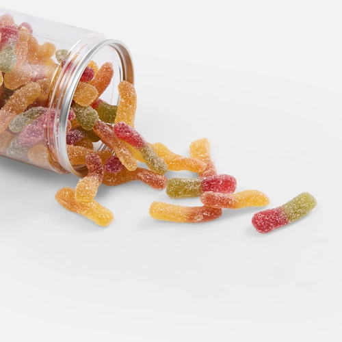 Мармелад жевательный Jelly Sweets, змейки в кислой посыпке Мармелад жевательный Jelly Sweets, змейки в кислой посыпке