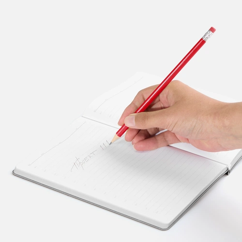 Карандаш простой Triangle с ластиком, красный Карандаш простой Triangle с ластиком, красный