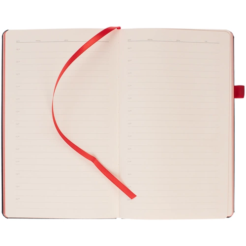 Ежедневник Ton Black, недатированный, черный с красным Ежедневник Ton Black, недатированный, черный с красным