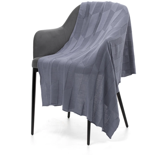 Плед Rombus, серый (стальной) Плед Rombus, серый (стальной)