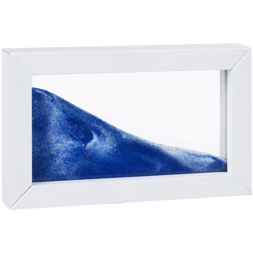 Песочная картина-антистресс Zenscape, белая с синим Песочная картина-антистресс Zenscape, белая с синим