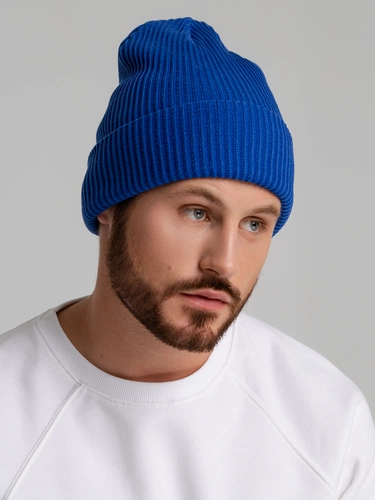 Шапка Franky, синяя (василек) Шапка Franky, синяя (василек)