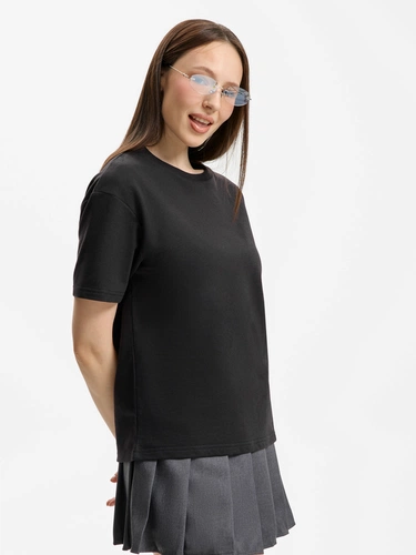 Футболка унисекс Durington, черная Футболка унисекс Durington, черная