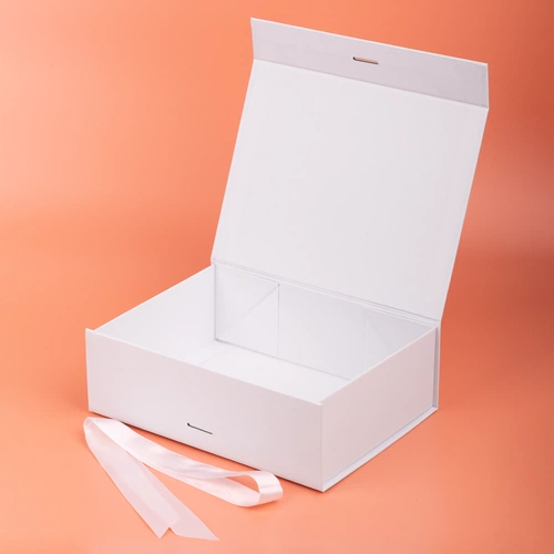 Коробка складная Rusetti, L, белая Коробка складная Rusetti, L, белая