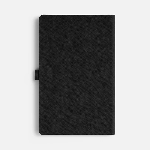 Ежедневник Lungo, недатированный, черный Ежедневник Lungo, недатированный, черный