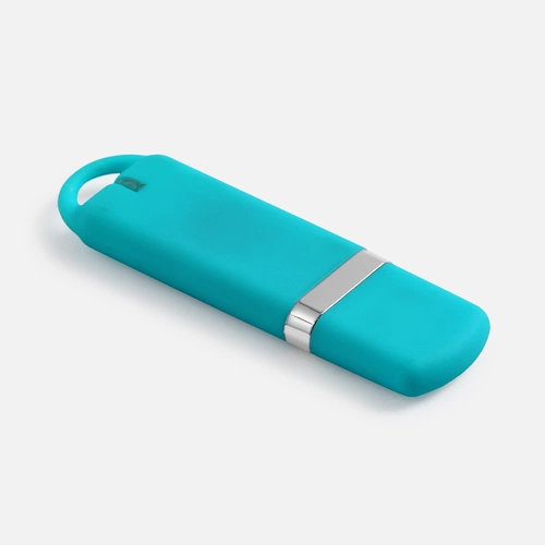 Флешка Memo, 8 Гб, бирюзовая Флешка Memo, 8 Гб, бирюзовая