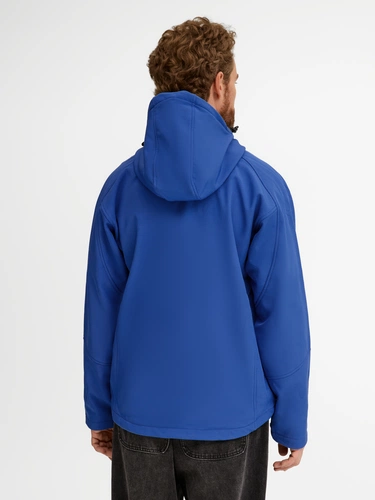 Куртка мужская с капюшоном Replay Men 340, ярко-синяя Куртка мужская с капюшоном Replay Men 340, ярко-синяя