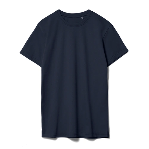 Футболка унисекс T-Bolka 160, темно-синяя Футболка унисекс T-Bolka 160, темно-синяя