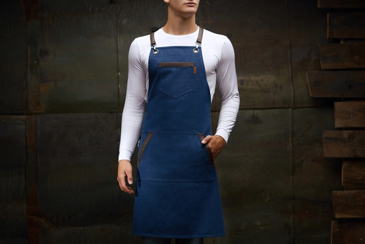 Фартук Craft, ver.2, синий джинс Фартук Craft, ver.2, синий джинс