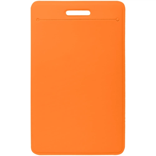 Чехол для пропуска с ретрактором Dorset, оранжевый Чехол для пропуска с ретрактором Dorset, оранжевый