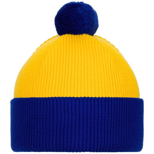 Шапка Snappy, желтая с синим Шапка Snappy, желтая с синим