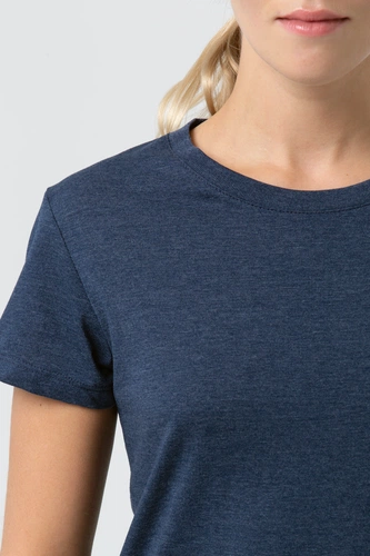 Футболка женская Regent Fit Women, синий меланж Футболка женская Regent Fit Women, синий меланж