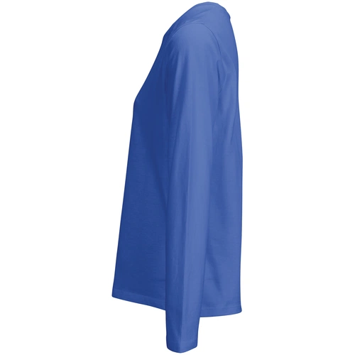 Футболка с длинным рукавом женская Monarch Women, ярко-синяя Футболка с длинным рукавом женская Monarch Women, ярко-синяя