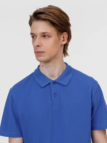 Рубашка поло унисекс Pulse, ярко-синяя (royal) Рубашка поло унисекс Pulse, ярко-синяя (royal)