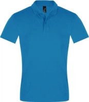 Рубашка поло мужская Perfect Men 180 бирюзовая