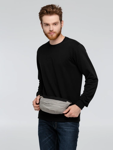 Поясная сумка Urban Out, серая Поясная сумка Urban Out, серая