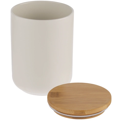 Банка для хранения Bambic с бамбуковой крышкой Банка для хранения Bambic с бамбуковой крышкой