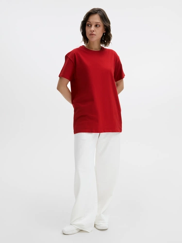 Футболка Imperial 190, вишнево-красная Футболка Imperial 190, вишнево-красная