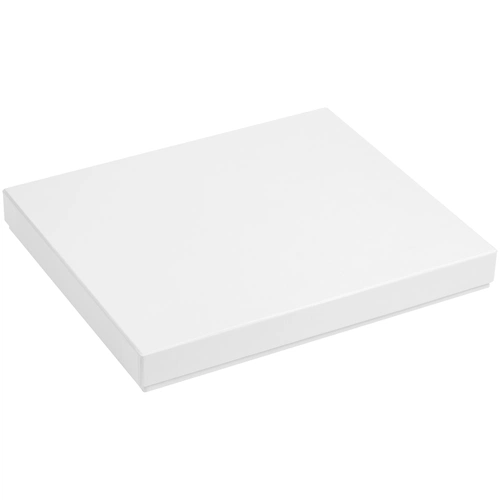 Коробка Overlap под ежедневник, аккумулятор и ручку, ver.2, белая Коробка Overlap под ежедневник, аккумулятор и ручку, ver.2, белая