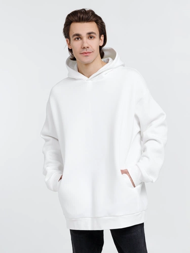 Худи Kulonga One Size, молочно-белое Худи Kulonga One Size, молочно-белое