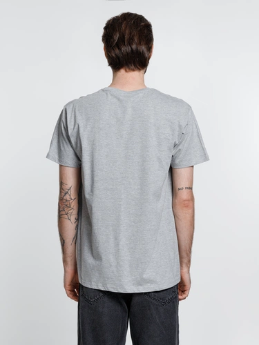 Футболка унисекс Ankara, серый меланж Футболка унисекс Ankara, серый меланж