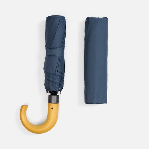 Зонт складной Classic, темно-синий Зонт складной Classic, темно-синий