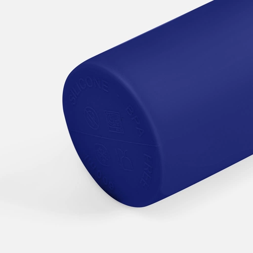 Складная бутылка для воды Langfossen, синяя Складная бутылка для воды Langfossen, синяя