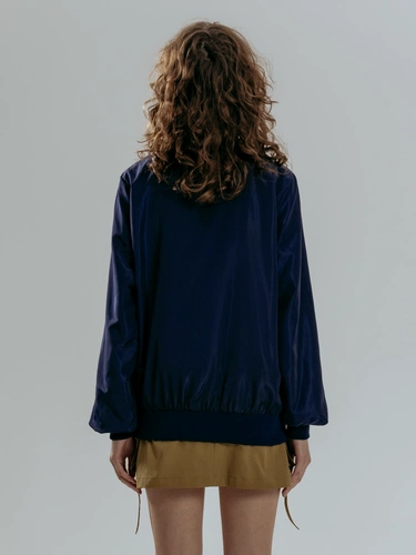 Бомбер Wigton, темно-синий Бомбер Wigton, темно-синий